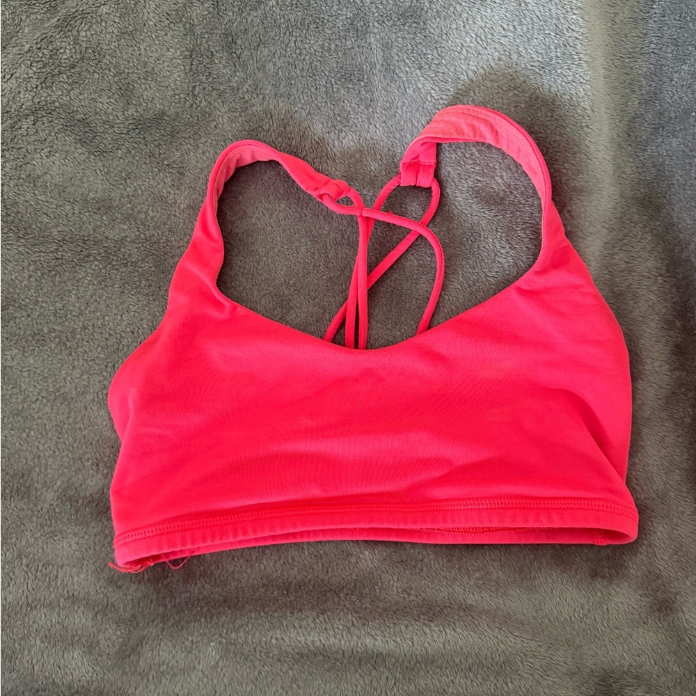Lululemon Pink Sports Bra